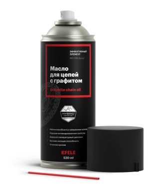 Масло для цепей с графитом EFELE MO-749
